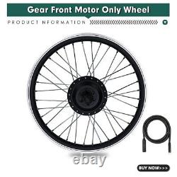 Ebike Front Gear Motor Conversion Kit 16 20 24 26 27.5 28 29'' 700C Wheel Parts