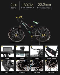 Ebike Front Rear Motor Bike Wheel Conversion Kit 36V 500W 48V 1000W 1500W 2000W