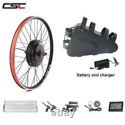 Ebike Kit 48V 1000W MTB electric e bicycle conversion and Triangle battery 20Ah