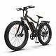 Electric Bicycle 750w 48v 13ah 26in Fat Tire Mountain Beach Snow City Ebike Rack