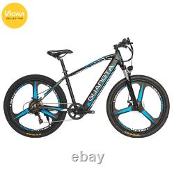 Electric Bicycle Bike Mountain Ebike Beach Snow 750W 48V 15Ah Fat Tire 27