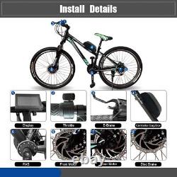 Electric Bicycle Conversion Kit 36V 48V 250W EBike Rear Cassette Hub Motor Wheel
