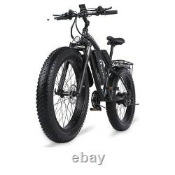 Electric Bicycle Mountain Bike 1000W 26inch 4.0 Fat Tire City Ebike 48V 17Ah