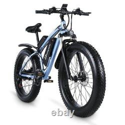Electric Bicycle Mountain Bike 1000W 26inch 4.0 Fat Tire City Ebike 48V 17Ah