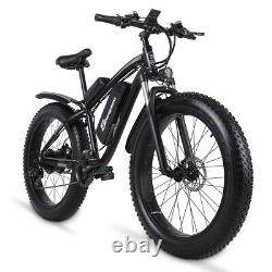 Electric Bike 1000W Mens Mountain Bike Snow Ebike 48V Electric Bicycle Fat Tire