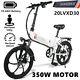 Electric Bike 350w Folding 20 Ebike Mountain Bicycle 7-speed 48v 10.4ah Battery