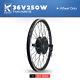 Electric Bike Conversion Kit 36v 48v 250w Mtb Ebike Front Wheel Hub Motor Kit
