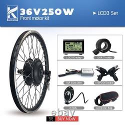 Electric Bike Conversion Kit 36V48V 250W Front Wheel Hub Motor 16 20 24-29 700C