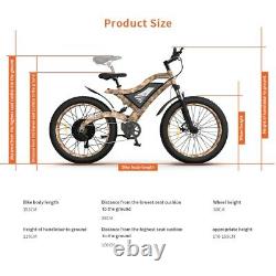 Electric Bike S18 1500W Mountain Ebike 48V 15Ah Removable Lithium Battery