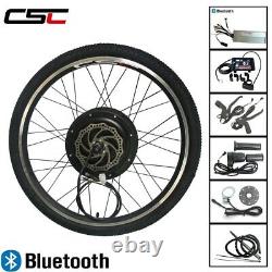 Electric bike Conversion Kit Bluetooth 48V 1500W eBike front Rear Motor Wheel