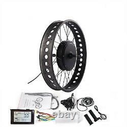 Fat Ebike Conversion Kit with SW900 Display for 20/24/26 Snow Electric Bike