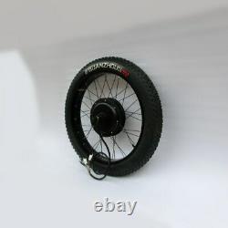 Fat Tire Bicycle Ebike Conversion Kit 250W 500W 1000W 20'' 24'' 26'' Tyres