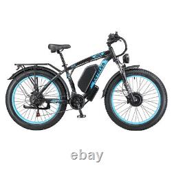 Fat Tire Electric Bike 2000w Ebikes for Adults 48V 23AH Dual Motor 35MPH FREE PR