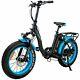 Foldable 750w 16ah 20 Fat Tire Electric Bike Bicycle Addmotor M-140 P7 Ebike