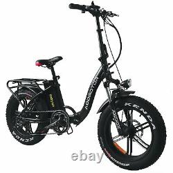 Folding Electric Bicycle 750W Addmotor M-140 R7 Step-Thru EBike 48V 16Ah Battery