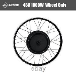 Front Brushless Gearless Hub Motor 48V 1000W Electric Bicycle Conversion Kit