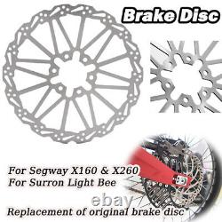 Front + Rear Brake Discs Rotors Set for SUR-RON LBX for Segway X260 X160 E-Bike