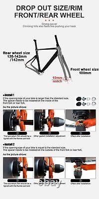 Front Rear Hub Motor Wheel 36V/48V 250W 350W 500W for E-bike Conversion Kit