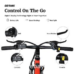 Go Trax Traveler 29'' E-bike 48v 10ah 500w 3 Speed Front Suspension Disc Brakes