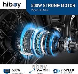 Hiboy EX6 Electric Bike 20 4.0 Fat Tire E-Bike Shimano 7 Speed Bike for Adults