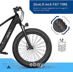 Hiboy P6 Electric Bike for Adults 750W Motor 26 x 4.0 Fat Tire Mountain ebike