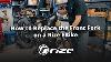 How To Replace The Front Fork On A Rize Ebike