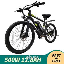 IDOTATA Electric Bike 500W 48V 12.8Ah e-Bike For Adult Riding