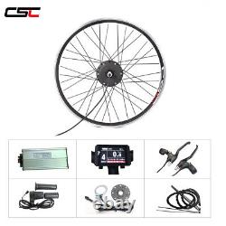 KT LCD8 LCD3 Electric E Bike Hub Motor Wheel 20-29'' 700C Kit 36/48V 250W-1500W