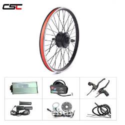 KT LCD8 LCD3 Electric E Bike Hub Motor Wheel 20-29'' 700C Kit 36/48V 250W-1500W