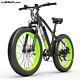 Lankelisi 26 Off-road Fat Tire Electric Bicycle Mountain Ebike 1000w 48v