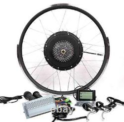 LCD + 26 Wheel 1000W Hi Speed Electric Bicycle E Bike Hub Motor Conversion kit