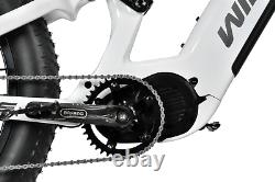 M Dengfu E56 Carbon Fat Bike Suspension Electric Bicycle Ebike M620 960wh 10S