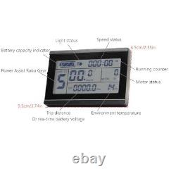 MTB eBike Conversion Kit with 36/48V motor LCD3 Display Controller PAS Throttle