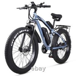 MX02S Electric bike 48v 1000W 4.0 Fat Tire Ebike 26 inch Snow Bike 17Ah Adult