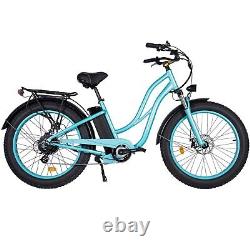 Maxfoot 26 48V 750W Litium Electric Bicycle LED 7 Speed Removable Battery eBike