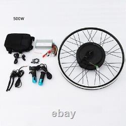 Mountain Bike Modified Kit Front Wheel E-bike Conversion Kit 24inch 500W