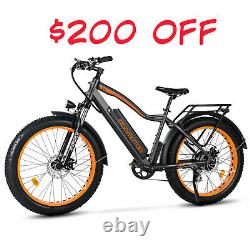 Mountain Electric Bicycle Addmotor M-550 750W 16Ah 26 Fat E-Bike Moped Bike LCD