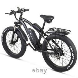 New 26 Mountain ebike Electric bicycle 1000w 48v suvs Fat tire Electric Mope