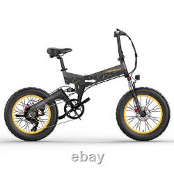 New Folding Electric Bike 1000W 20 Fat Tire Ebike 48V Mountain City Bicycle US