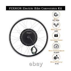 PEXMOR Electric Bike Conversion Kit, 36V 750W 24/20 Front Wheel Ebike Conver