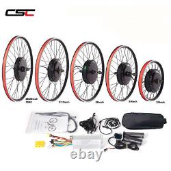 Pedal Assist & Throttle Working MTB Bicycle Kit 250-1500W Electric E bike Kit