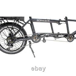Portable Foldable 250with36v Lightweight 7 Speed Tandem Ebike Bicycle NEW