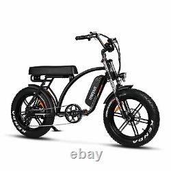 Refurbished 750W Electric Bicycle Addmotor M-60 R7 20 Fat Tire Cruiser Ebike