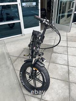 Refurbished Folding Electric Bicycle 750W 20'' 17Ah 48V Step throught Snow Ebike