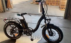 Refurbished Folding Electric Bicycle Bike Addmotor M-140 P7 Step Thru E-Bike