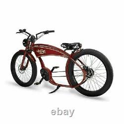 Ruff Cycles Ruffian Indian Red E-Bike Electric Bike Bicycle