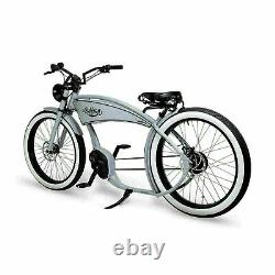 Ruff Cycles Ruffian Silvergrey E-Bike Electric Bike Bicycle