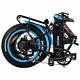 Shimano 750w Foldable Electric Bike Addmotor M-150 P7 48v Fat Tire Ebike Bicycle