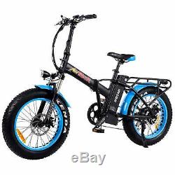 Shimano 750W Foldable Electric Bike Addmotor M-150 P7 48V Fat tire eBike Bicycle