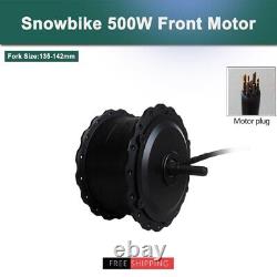 Snow Bike Fat Tire E-bike Motor Use for 36V 48V 72V 500-3000W Hub Wheel Motor